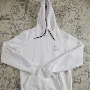 White hoodie